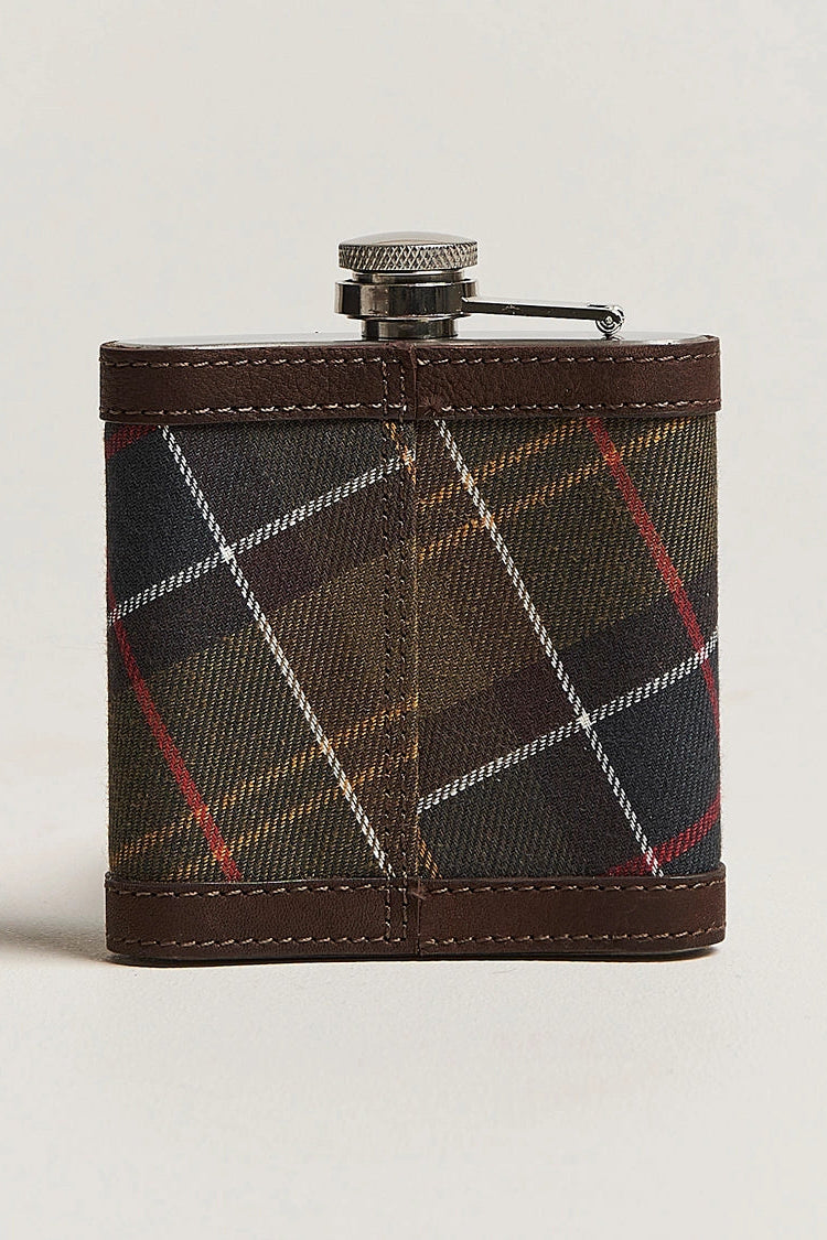 Hip Flask Tartan