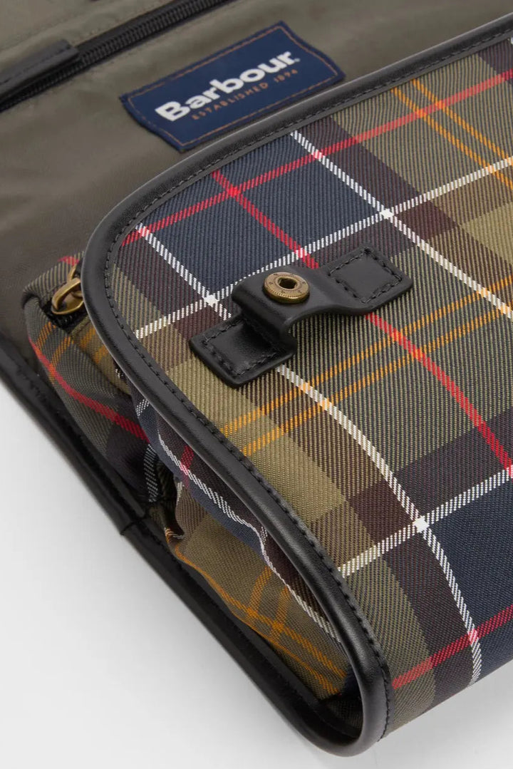 Washbag Hanging Tartan