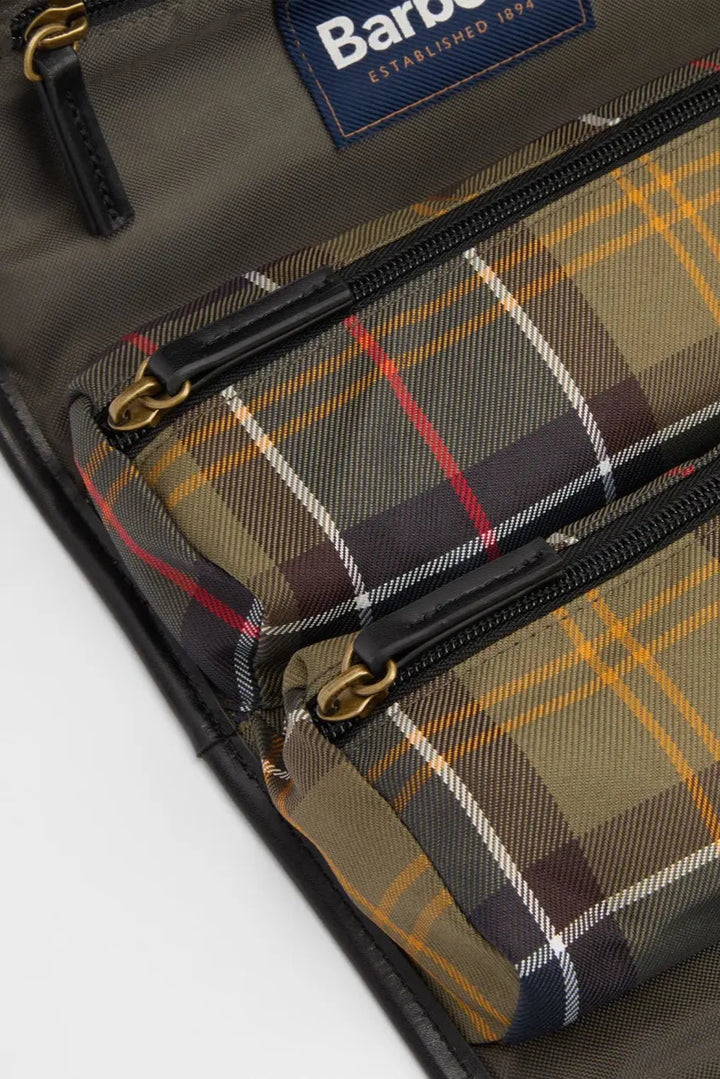 Washbag Hanging Tartan