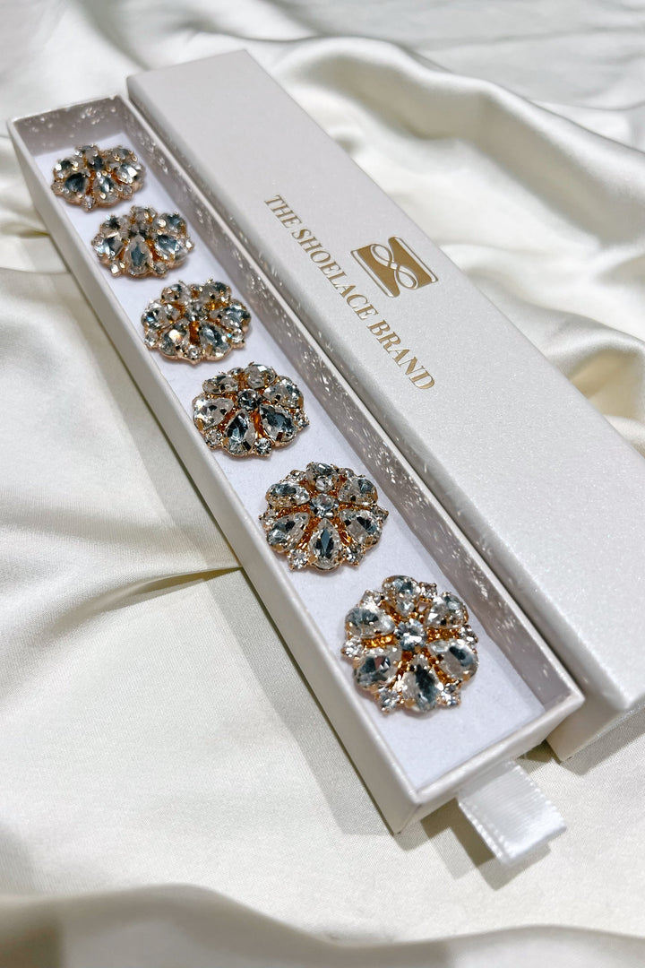 Signe White Button Charm