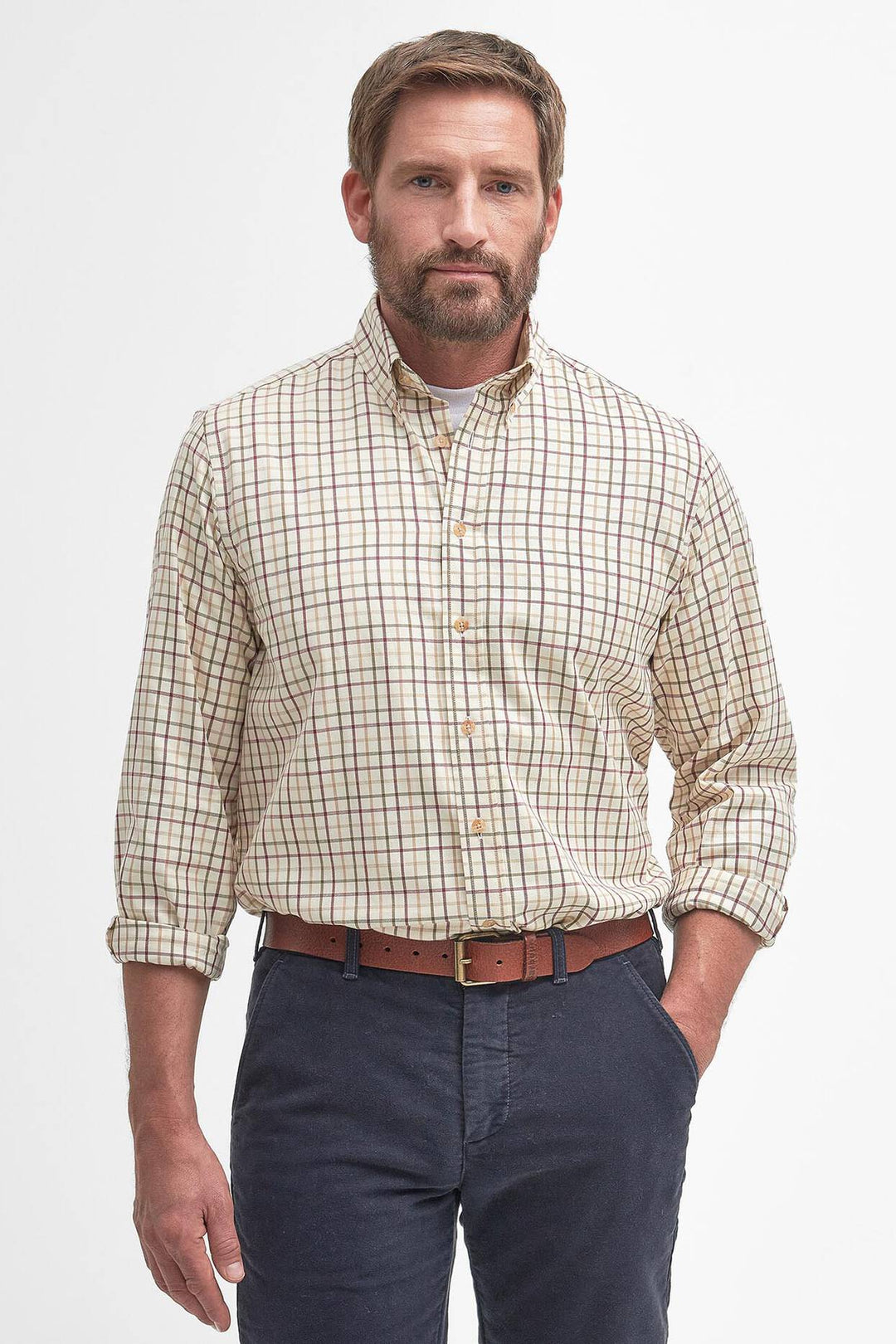 Skjorta Sporting Tattersall