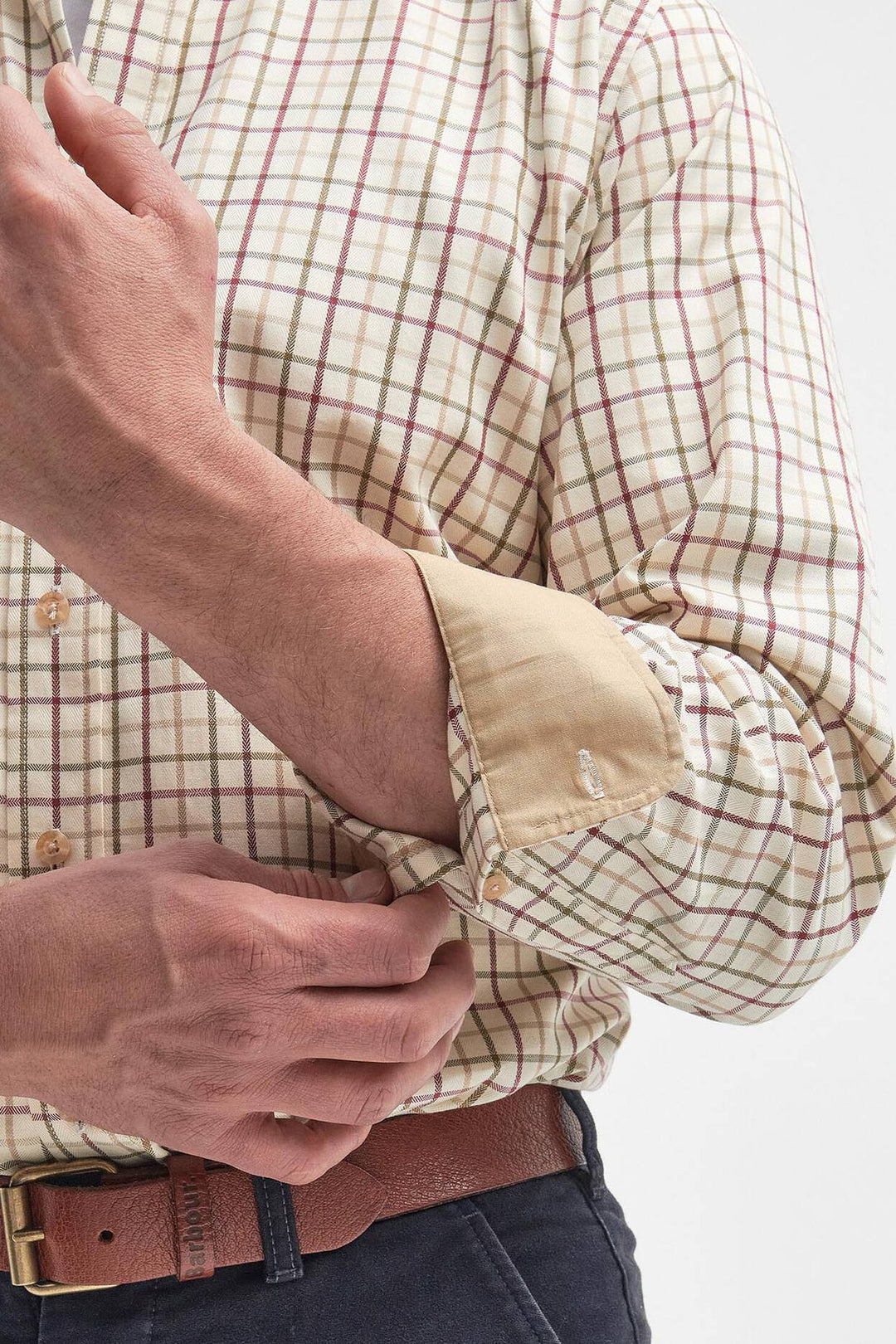 Skjorta Sporting Tattersall