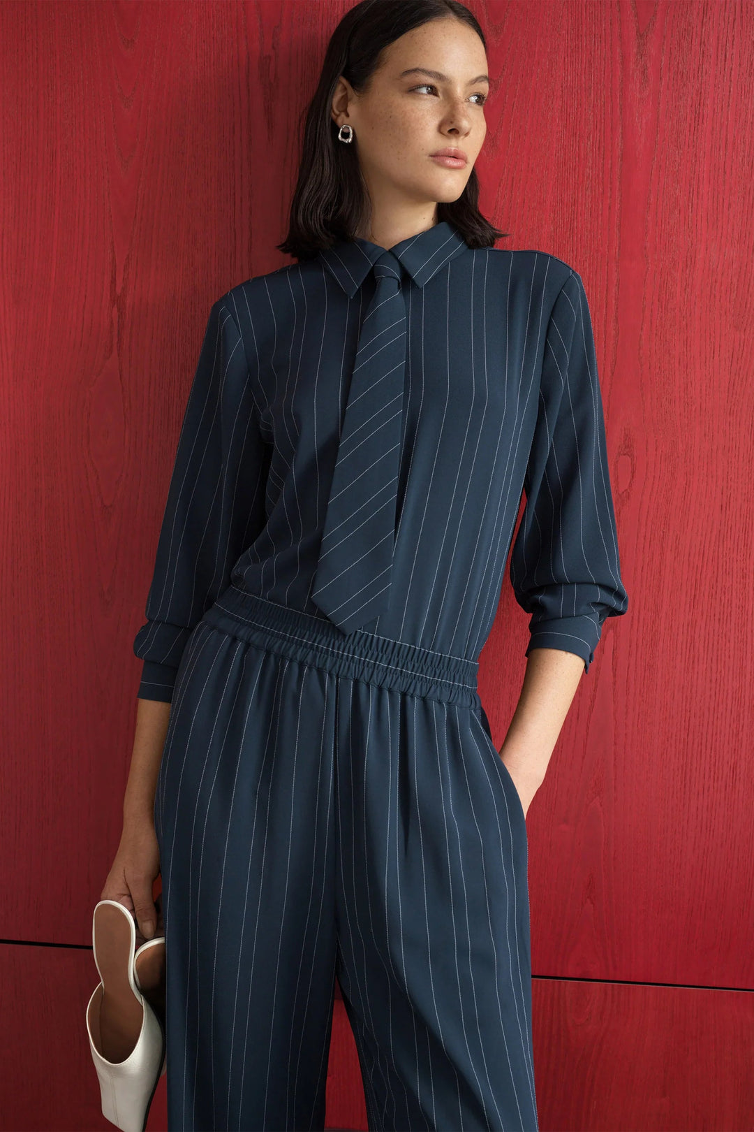 Skjorta Emma Pinstripe