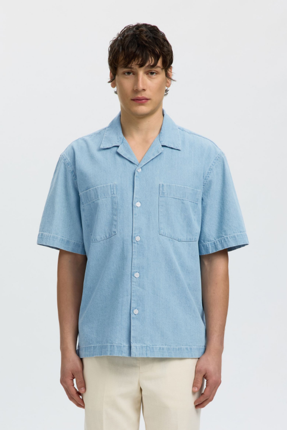 Skjorta Denim